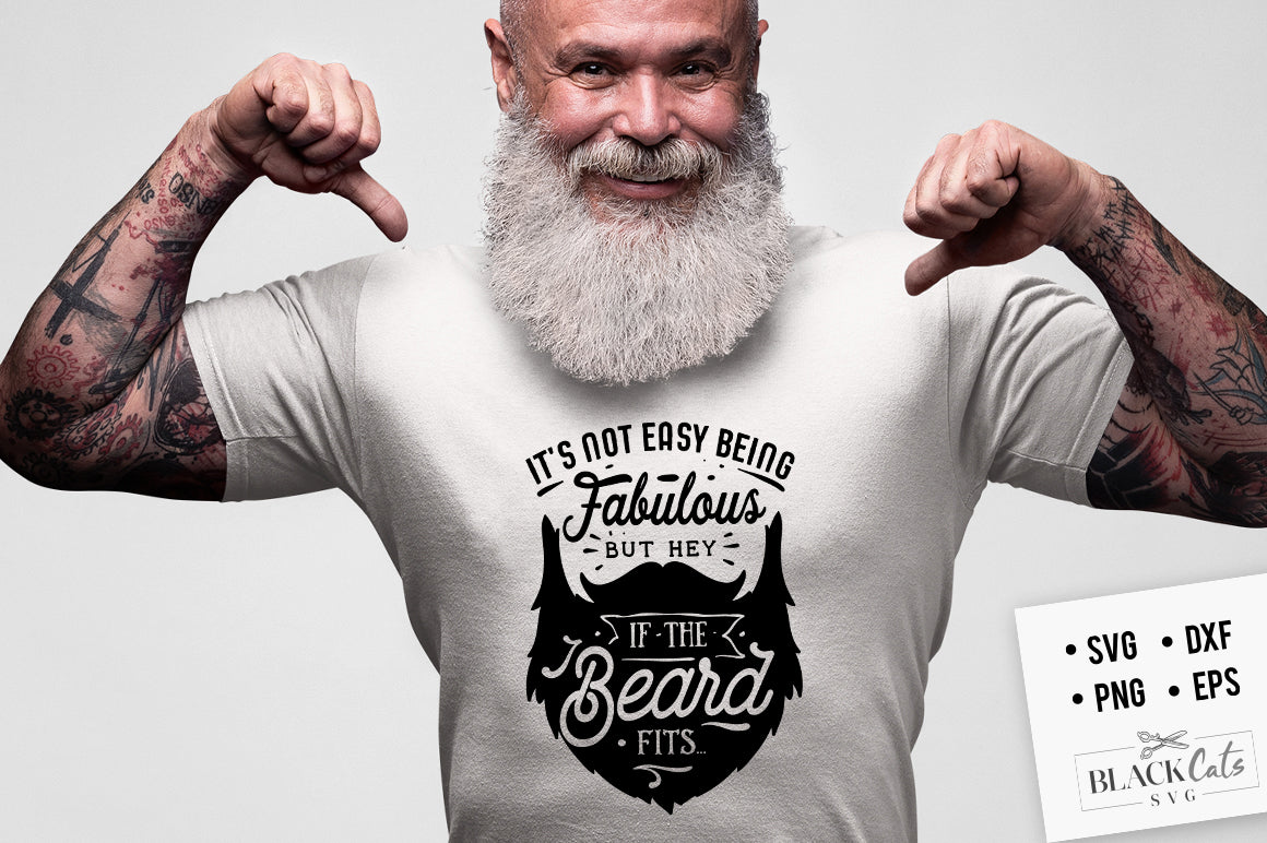 Fabulous Beard SVG File