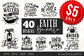 Faith Bundle 40 SVG files Cutting File Clipart in Svg, Eps, Dxf, Png for Cricut & Silhouette