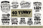 Funny SVG bundle 40 designs