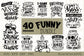 Funny SVG bundle 40 designs