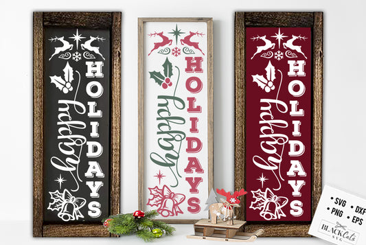 Happy Holidays SVG