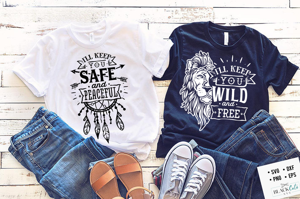 Ill Keep You Safe Keep You Wild SVG BlackCatsSVG Ill keep you safe keep you wild svg blackcatssvg