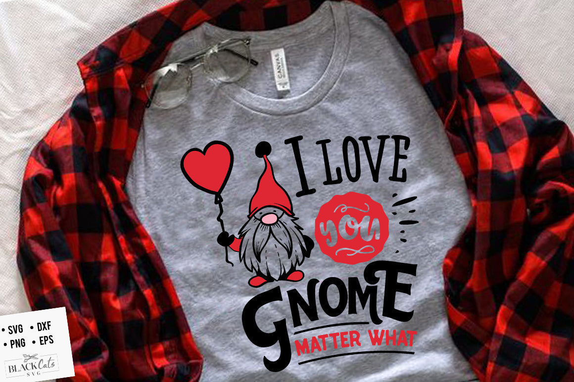 I love you gnome matter SVG