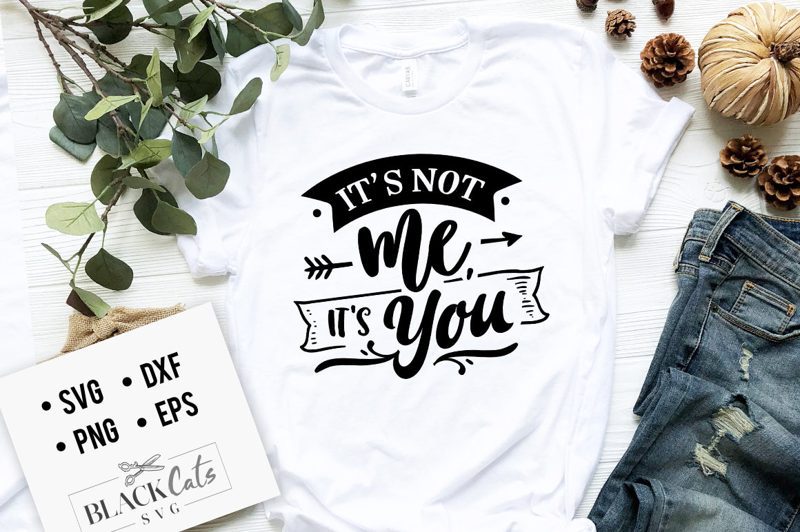 It’s Not me It’s you SVG – BlackCatsSVG