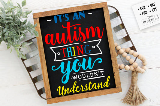 It's an autism thing SVG