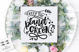 Keep the Planet Green SVG File