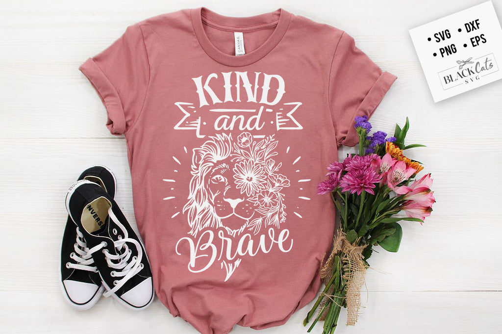 Kind and brave SVG