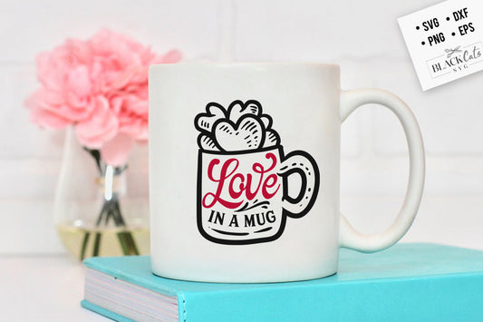 Love in a Mug SVG
