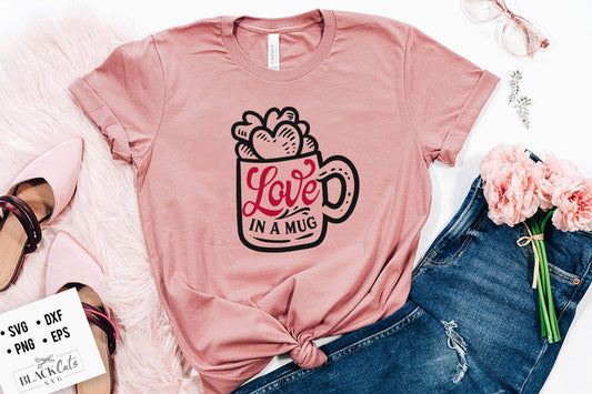 Love in a Mug SVG