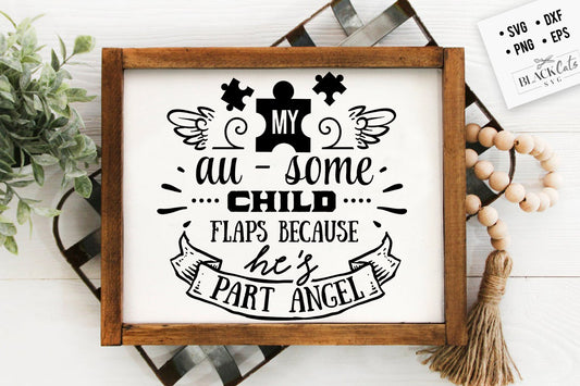Part angel SVG