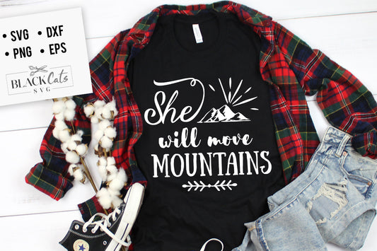 Will move mountains SVG
