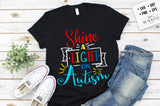 Shine a light on autism SVG
