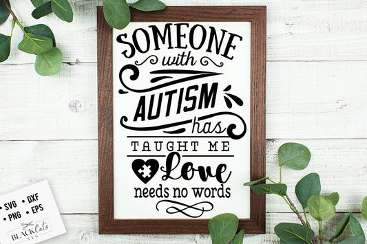 Someone with autism has taught SVG