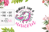 Sparkle Like a Unicorn SVG File