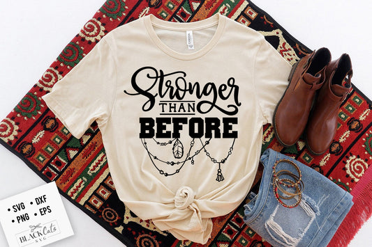 Stronger than before SVG