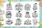 Summer Bundle - 65 Summer SVG files Bundle Summer SVG file Cutting File Clipart in Svg, Eps, Dxf, Png for Cricut & Silhouette