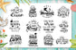 Summer Bundle - 65 Summer SVG files Bundle Summer SVG file Cutting File Clipart in Svg, Eps, Dxf, Png for Cricut & Silhouette