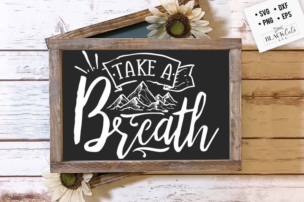 Take a breath SVG