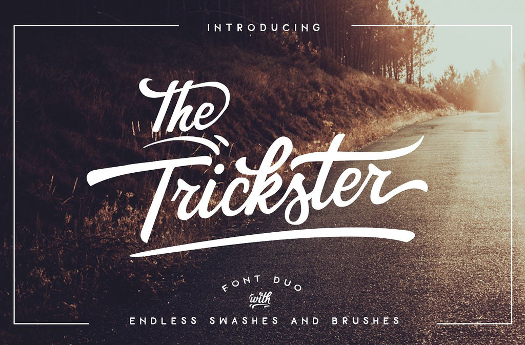 The Trickster Font Duo + extras