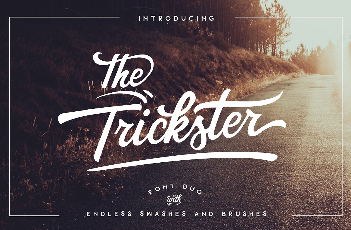 The Trickster Font Duo + extras