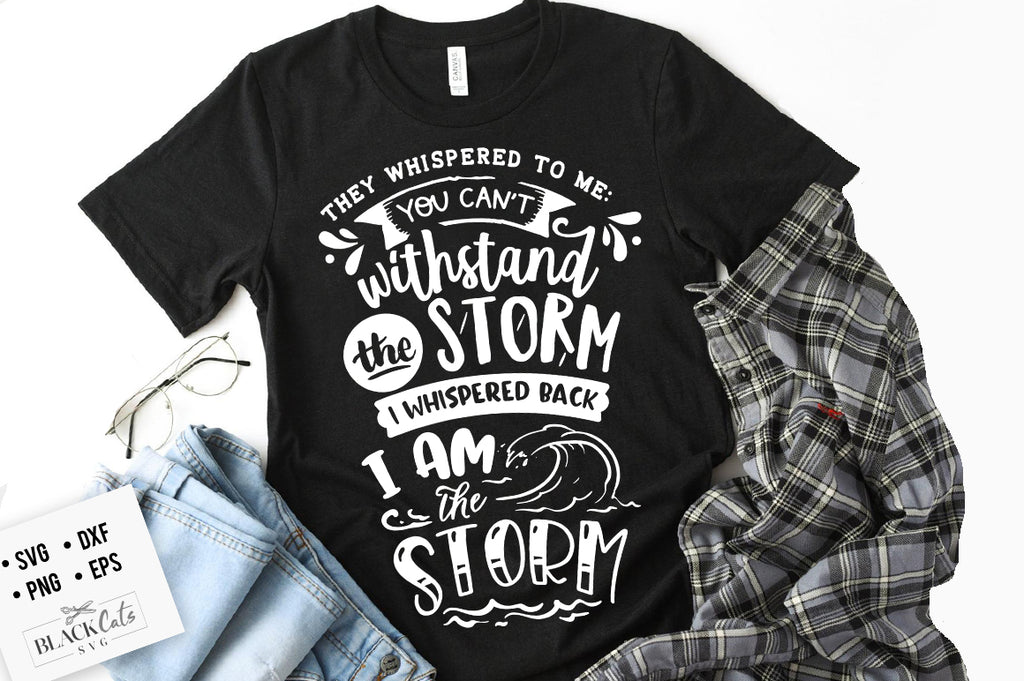 The whispered to me you can't SVG