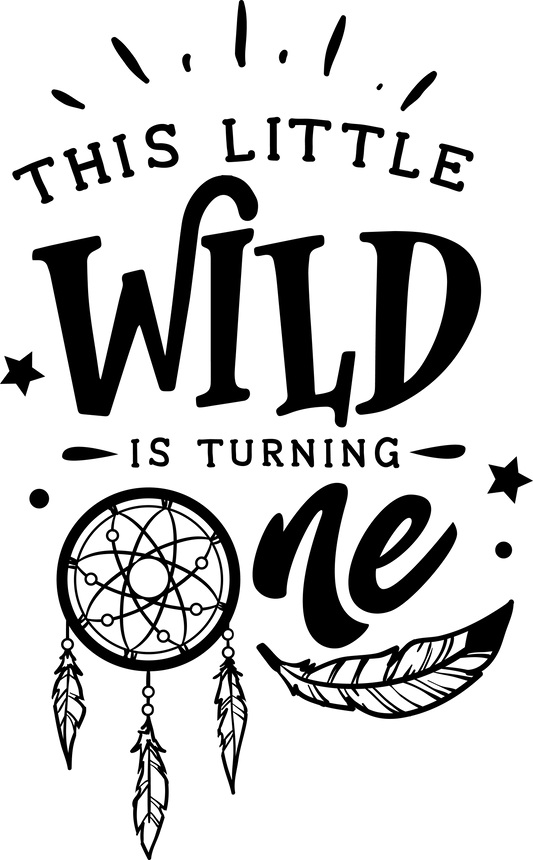 Wild and One SVG