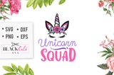 Unicorn Squad SVG File