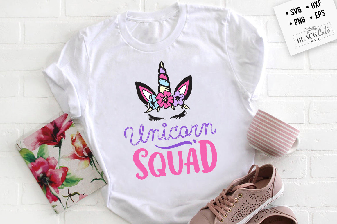 Unicorn Squad SVG File