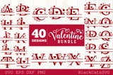 Valentines Day SVG bundle 40 designs