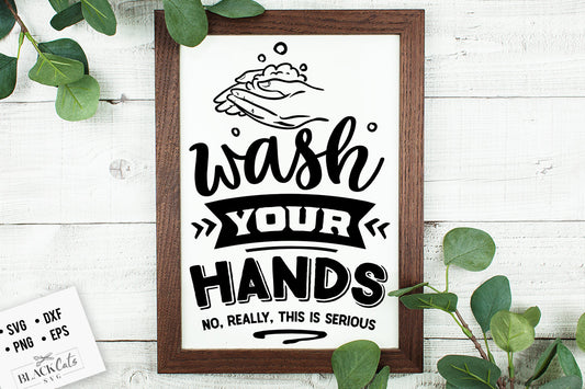 Wash your hands - no really this is SVG