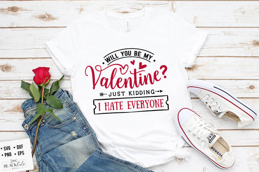 Will You Be my Valentine SVG