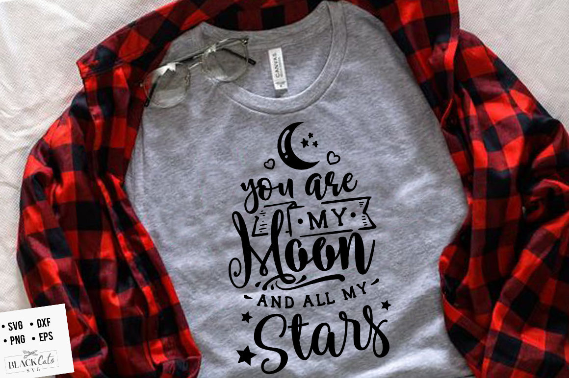 You are my moon SVG