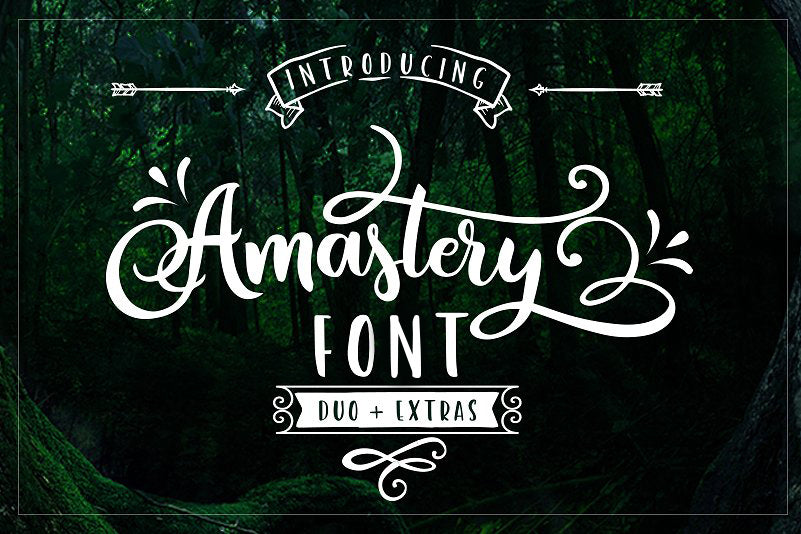 Amastery Font DUO and extras