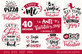 Anti Valentines Day SVG bundle 40 designs