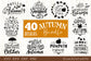 Autumn bundle - 40 SVG file Cutting File Clipart in Svg, Eps, Dxf, Png for Cricut & Silhouette