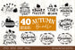 Autumn bundle - 40 SVG file Cutting File Clipart in Svg, Eps, Dxf, Png for Cricut & Silhouette