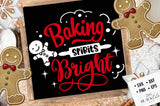 Baking spirits bright SVG FREE Christmas SVG