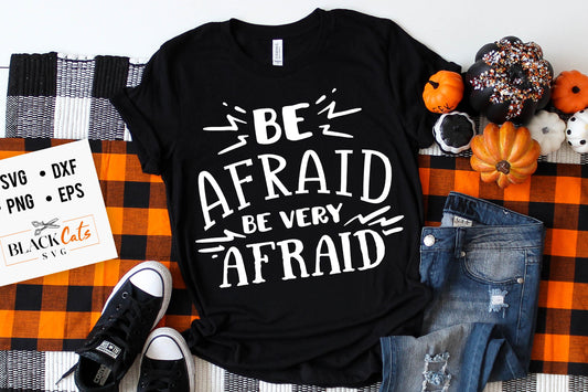 Be afraid SVG File
