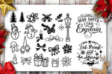 Christmas bundle 40 SVG file Cutting File Clipart in Svg, Eps, Dxf, Png for Cricut & Silhouette