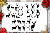 Christmas bundle 40 SVG file Cutting File Clipart in Svg, Eps, Dxf, Png for Cricut & Silhouette