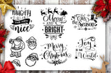 Christmas bundle 40 SVG file Cutting File Clipart in Svg, Eps, Dxf, Png for Cricut & Silhouette