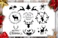 Christmas bundle 40 SVG file Cutting File Clipart in Svg, Eps, Dxf, Png for Cricut & Silhouette