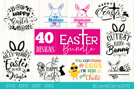 Easter Bundle SVG 40 designs