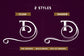 Corisa display font with swashes