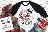 Dear Santa it was the cat SVG
