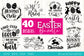 Easter Bundle SVG 40 designs