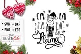 Fa La La La Llama SVG