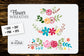 Flower wreaths SVG
