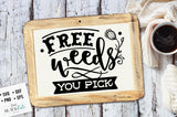 Free weeds you pick SVG