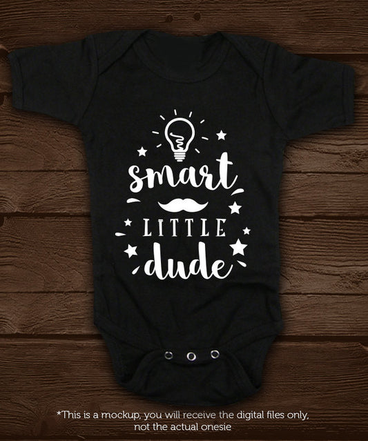 Smart little dude SVG file Cutting File Clipart in Svg, Eps, Dxf, Png for Cricut & Silhouette Tiny destroyer svg - BlackCatsSVG
